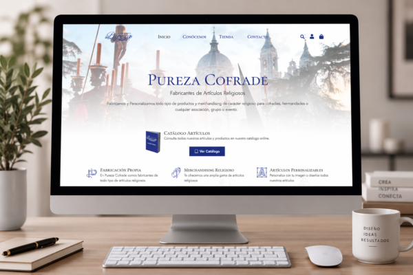 Diseño Tienda Online Pureza Cofrade